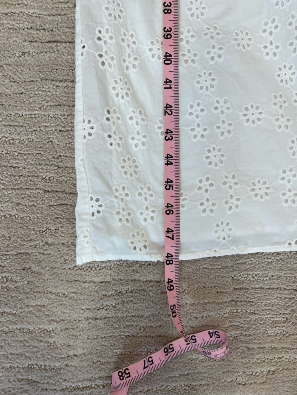 Hill House white Eyelet smocked Nap Dress - Picture 9 of 13